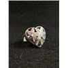 Image 1 : Soldid 925 Sterling Silver, Heavy Tested & Marked Enameled Ring, Size 8