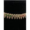 Image 2 : Vintage South East Asian India Silver w/ Enamel Anklet, Marked B1
