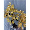 Image 2 : 14" Citrine Bonsai Tree Large w/ Amethyst Base. MSRP $3200.00