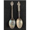 Image 2 : 4 Sterling Silver Collectible Spoons