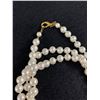 Image 2 : Vintage Signed 'LR' 46" Hand Knotted Pearl Neckware, Freshwater Pearl Necklace & Bracelet