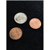 Image 2 : Uncirculated US Copper Pennies, 1968-5 US Nickels & US Error Pennies