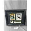 Image 1 : Framed Upper Deck Bobby Orr Cards & Pin. Approx. 10" x 12"