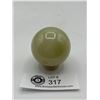 Image 1 : Yellow Onyx w/ Inclusion Lines Sphere. MSRP $780.00