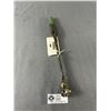 Image 2 : Healing Earth Mama Wand. Green Aventurine, Petrified Wood, Atlantisite & Pyrite. Approx.15" L