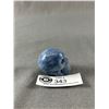 Image 2 : Carved & Polished Blue Aventurine Skull. Approx. 1 1/2" x 2"