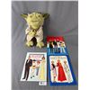 Image 1 : Star Wars Yoda Plush & US President Family Paper Dolls