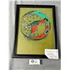 Image 1 : Beautiful Framed Danny Dennis Original Painting Titled Hummingbird. 1995