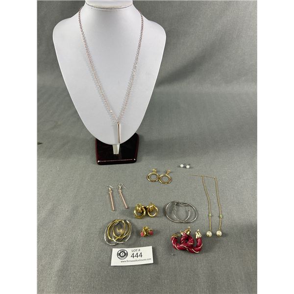 Lot of Ladies Vintage Earrings and Necklaces w/ Pendants