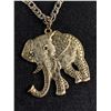 Image 2 : Lucky Elephant Pendant with Chain Necklace 29" Length + 3 " Extenstion