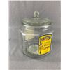 Image 1 : Vintage Planters Roasted Peanuts Glass Lided Jar w/ Paper Label