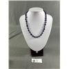 Image 1 : Genuine Amethyst Stone Beads Necklace