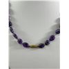 Image 3 : Genuine Amethyst Stone Beads Necklace