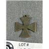 Image 2 : German Iron Cross Pendant. Approx. 1" x 1"