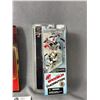 Image 2 : Vintage Hasbro Starting Line NHL Figures - Damian Rhodes, Eric Lindros & Tony Esposito (missing card