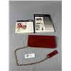 Image 2 : Harley Davidson Collectible Tin w/Playing Cards, Museum Masterpieces & Leather Billfold