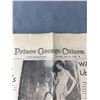 Image 2 : 1958 Prince George Citizen Newpaper. Very Good Condition