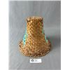 Image 2 : 8-9" Tall Coast Salish Woven Painted Hat. Artist Hilda Glen