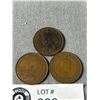 Image 2 : 3 Early Canadian 1 Cent Coins. 1906.1914 & 1918