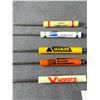 Image 2 : 9 Vintage Advertising Companies Promo Screwdrivers. Each Approx. 5" L