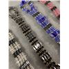 Image 2 : Bag of Genuine Gemstone Beads Magnetic Bracelets