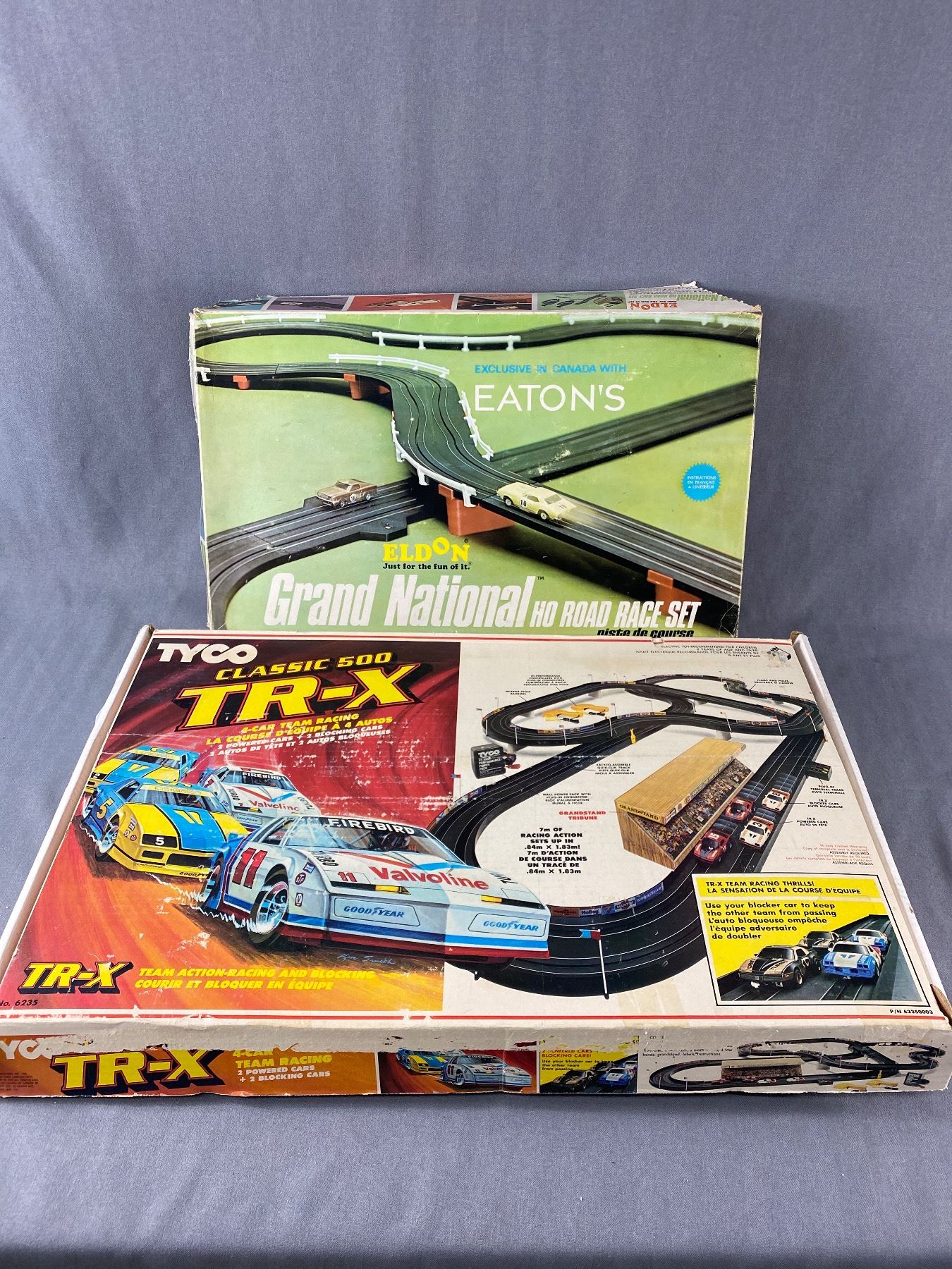 2 Vintage Racetracks in Original Boxes, Eatons and Tico, Both Look ...
