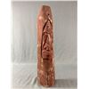 Image 1 : Vintage 20" Tall Westcoast Native Carving, Signed on Back