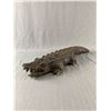 Image 1 : 25" Long Wooden Decorative Alligator