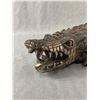 Image 2 : 25" Long Wooden Decorative Alligator