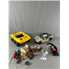 Image 1 : Vintage Lot Of GI Joe Accessories, Adventure Team Vehicle & Jeep
