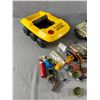Image 2 : Vintage Lot Of GI Joe Accessories, Adventure Team Vehicle & Jeep