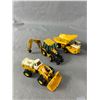 Image 2 : Lot Of Die Cast Metal Construction Vehicles. 3 Are Made By ERTL