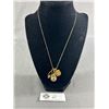 Image 1 : 3 Old Pendants w/ Chain Necklace