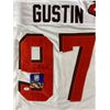 Image 2 : Signed NFL Porter Gustin Size XL Sports Jersey w/ COA. NOT WORN BY PLAYER.