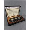 Image 1 : 20th Century Silver Quarter Colllection In Display Box w/ COA