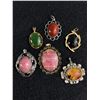 Image 2 : Lot Of Vintage Genuine Gemstone Jewellery In Case