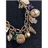 Image 2 : Vintage Rhinestone Charms Bracelet