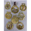 Image 1 : Lot Of Vintage Horse Brass Badges