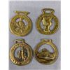 Image 2 : Lot Of Vintage Horse Brass Badges