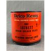 Image 2 : Vintage Clock Keys  & Delco-Remy Brush Holder Plate Tin w/Paper Label