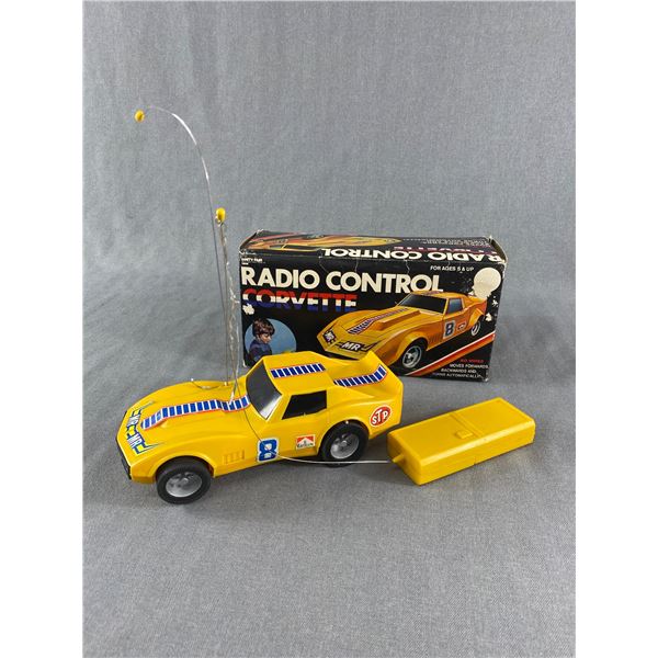 Vintage Vanity Fair Radio Control Corvette In Original Box