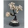 Image 1 : 15" Rose Quartz Bonsai Tree. Brazil. On Amethyst Base. MSRP $2700.00