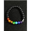 Image 1 : Genuine Crystal Chakra Bracelet. MSRP $246.00