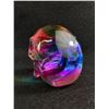 Image 2 : Rainbow Acrylic Glass Skull. MSRP $680.00