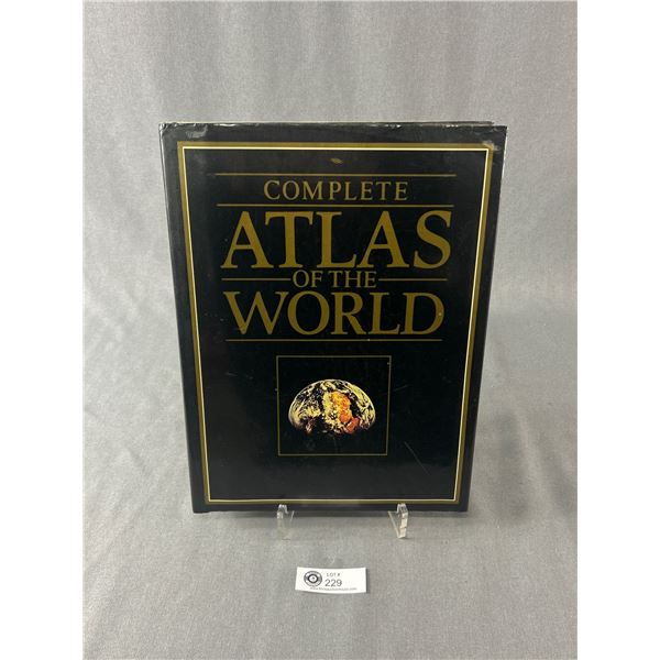 Vintage 1980's Complete Atlas Of The World - 250+ Pages