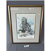 Image 1 : Mid-Century Dutch Impressionist Jan Korthals 'Tower bridge London' 15" x 19" Framed