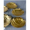 Image 3 : 6 Vintage Royal Winton 'Golden Age' Art Deco Design Shell Shaped Dishes