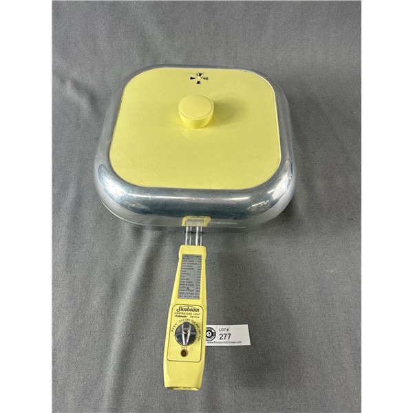 1950's Sunbeam Electric Frypan w/ Original Cord - Works