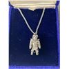 Image 2 : Vintage "Eskimo Artisans" NWT Necklace Marked STG SNA & Inuit Pendant Marked Sterling