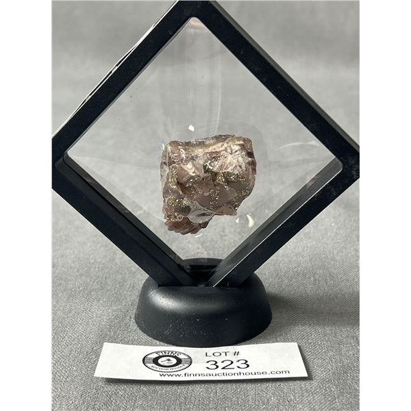 Natural Pink Calcite w/ Pyrite Specimen (China) MSRP $2200.00